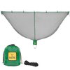 Wise Owl Outfitters Hammock Bug Net - The SnugNet Mosquito Net for Hammocks - Premium Quality, Mesh Hammock Netting w/Double-Sided Zipper - Essential Camping Gear, Black