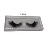 Alluring 3D Mink Lashes Reusable Strip, 100% Siberian Mink Fur False Eyelashes, Hand-made Cruelty Free Cat-Eye F209