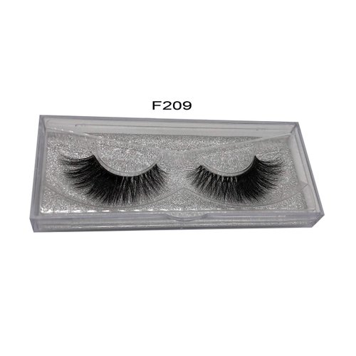Alluring 3D Mink Lashes Reusable Strip, 100% Siberian Mink Fur False Eyelashes, Hand-made Cruelty...