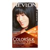 (VALUE PACK OF 3) REVLON COLORSILK BEAUTIFUL PERMANENT HAIR COLOR #12 NATURAL BLUE BLACK