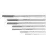 Accusize Industrial Tools Fractional Sizes 1/8" Thru 1/2" by 16th HSS M2 Premium Chucking Reamer Set, Right Hand Cut, 7pcs/Set, 5528-SH00