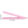Mini Hair Straightener, 2 in 1 Ceramic Tourmaline Ionic Flat Iron, Hair Straightener Styling Tool Ceramic Mini Hair Curler Flat Straightener Curlers for All Hair Types(4#)