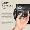 Black Soap for Gray Hair (60g) - Reverse Shampoo Bar For Men - Hair Darkening Shampoo Bar - Gray Hair Bar for Stronger & Shinier Hair - Hair Soap Bar