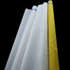 Silk Screen Printing Mesh, 100/110/120/140/160/180/200/250/300Mesh, White Yellow for Screen Printing Machine Equipment Accessories, Filter Painting, Polyester Fabric (110M/43T White)