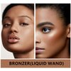 Go Ho Liquid Contour Wand,Liquid Bronzer Stick,Cream Face Bronze Concealer Contouring with Buildable Applicator,Easy to Blend & Long Lasting & Smooth Natural Matte Finish,05# Bronzer Liquid