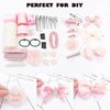 90Pcs Metal Duck Billed Hair Clips,curl clips with 1pcs Rat Tail Comb and 1pcs Hair Dressing Combs Sliver Alligator Hair Clips for Salon, Styling Sectioning,Doing Makeup 3 Sizes Roller Clips.
