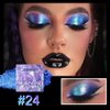 Multichrome Glitter Metallic Eyeshadow - High Impact Blue Purple Silver - Intense Color Shifting, High Pigmented, Long-Lasting - Shimmery Glitter Finish High-End Eye Makeup for Spring Summer Layering…