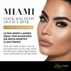 Lilly Lashes Click Magnetic Eyelashes - Miami Magnetic Faux Mink Lashes for a Natural Look - False, Wispy Magnet Eyelashes - Vegan Makeup Lash Extension - Magnetic Eyelashes Without Eyeliner