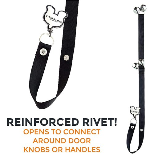 Mighty Paw - Dog Doorbells - Efficient Potty Training Tool - Ideal for Housetraining Dogs - Dog Pee Bells Door - Potty Train Bell - Pet Door Bells Potty Training - Dog House Training Bell - Puppy Bell