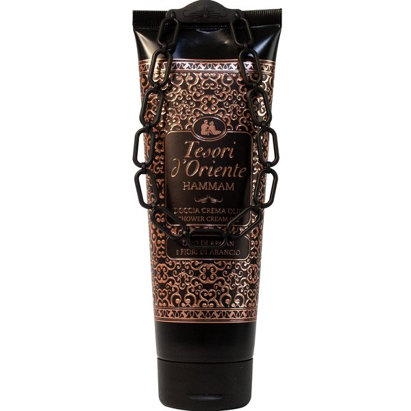 Tesori d'Oriente Hammam Shower Gel For Women & Men - 250 Ml (8.45us Fl Oz) [ Italian Import ] (Argan Oil & Orange Blossom)