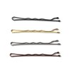 100 Count Hair Pins Hairpins with Box for Women Lady Girls Kids Hair Pin Invisible Wave Hairgrip Barrette Hairclip Bulk with storage box Hair Accessories(black, brown, silver, gold)