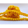 Mini Pom Pom Trim 8 Yards 5mm Ball Fringe Trim for Sewing Accessory Decoration DIY Crafts (Earth Yellow 1720)