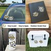 Desert Cactus Marquette University Stickers Golden Eagles MU Vinyl Decal Laptop Water Bottle Car Scrapbook (4 Inch Set V1)