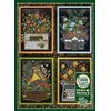 Cobble Hill 1000 Piece Puzzle - Floral Objects - Sample Poster Included