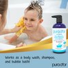 PURA D'OR 16 Oz Kids Wash - All-in-One Gentle Cleanser - USDA Biobased, Sulfate-Free, Tear-Less, Hypoallergenic, Premium, Shampoo & Bubble Bath