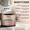 SOULSPA PURE Shea Butter Body & Foot Scrub | Moisturizing Shea Butter Body Scrub, Soothing & Exfoliating Body Scrub for Deep Hydration, 10 oz