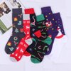 Mens Funny Christmas Socks for Women Men Winter Crazy Fun Novelty Dress Socks 6 Pairs Stocking Stuffers