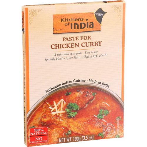 Kitchens of India Chicken Curry Paste, 3.5 Ounce (Pack of 6)