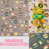 7 Pics 5D Christmas Nail Stickers, Small Cute Cartoon Nail Stickers for Kids, Girls and Women, Bulk Nail Charms, Accessories for Nail Art, Pegatinas para Uñas (Christmas)