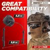 Peltor Comtac I & II ARC Adapter - Tactical Headset Helmet Rail Mount Adapter Airsoft Helmet Accessories - Hearing Protection Headphone Adapter Tactical Helmet Accessories