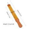 Grandslam Leather Strop for Straight Razor Sharpening and Smooth - Professional Straight Razor Knife Cowhide Dual Strop Yellow