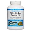 Natural Factors, Wild Alaskan Salmon Oil Provides Omega-3, EPA, DHA & Vitamin D, Supports Brain & Heart Health, 180 Count (Pack of 1)