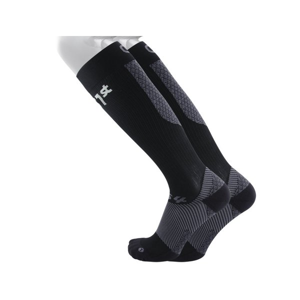 OS1st FS4 Plantar Fasciitis Socks for Plantar Fasciitis Relief, Arch Support & Foot Health in 4 Styles (FS4+, Black, Small)