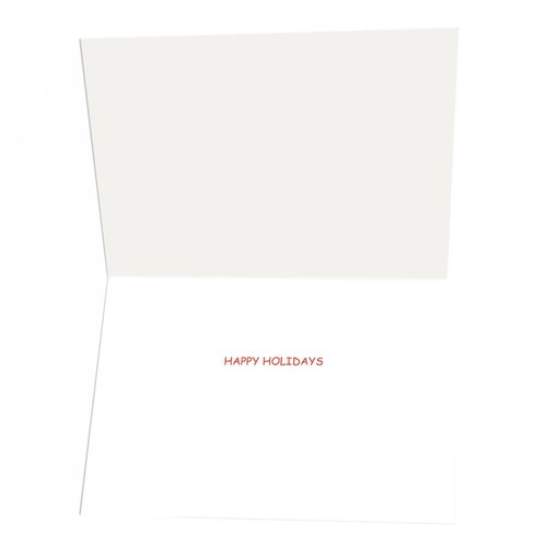 Stonehouse Collection | Camper and Santa Christmas Card | 18 Christmas Cards & 19 Envelopes | Cute Camping Trailer Christmas Card | USA Made (Standard)