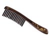 TAN MUJIANG Wooden Hair Comb Wide-tooth Inserted Teeth for Women Curly Hair (CQCGB0101)