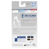 Truform Compression Socks, 15-20 mmHg, Men's Crew Length Mid-Calf Cushion Foot Socks, Navy, Small