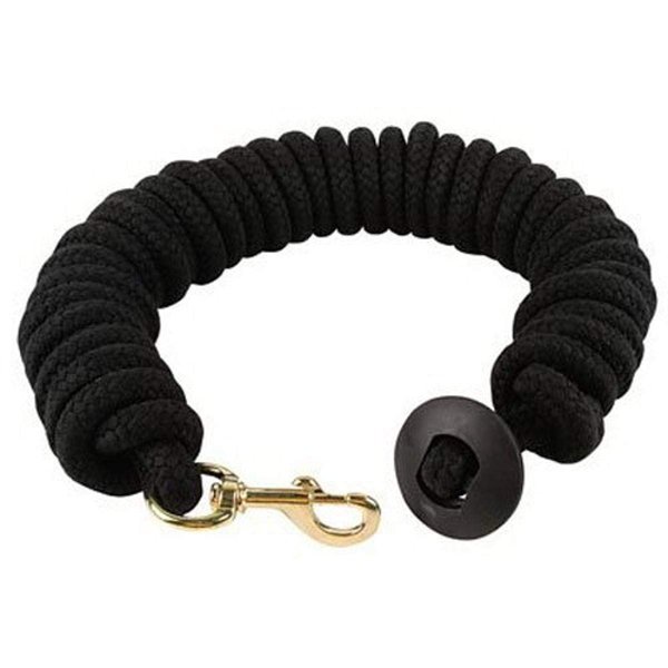 Weaver Leather Rounded Cotton Lunge Line , Black