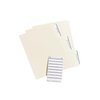 Avery File Folder Labels on 4" x 6" Sheet, Easy Peel, White/Blue, Print & Handwrite, 2/3" x 3-7/16", 252 Labels (5200)