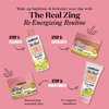 Soap & Glory The Real Zing Body Scrub - Smoothing & Buffing Sugar Scrub - Lemon Citrus Scented Body Polish - Skin Brightening Sea Salt Scrub (300ml)