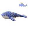 JOSON Soft Blue Whale Plush Toy, Big Blue Whale Plush Pillow, Fun Gifts for Brave Boys and Girls Room Blue Whale Decor (27.6in/70cm)