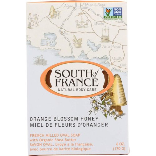 South Of France South Of France Natural Body Care Orange Blossom Honey 6 Oz, 6 Oz, 856885200109