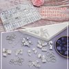 Fscwlmon 260 Pcs Hair Jewelry for Braids,Hair Beads Accessories for Dreadlock,Metal Hair Clips Cuffs Rings,Loc Rave Hair Charm Decorations Adjustable Kits for Men Women Silver