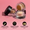Frankie Rose Weightless Cream Eyeshadow Primer | Long-Lasting Eyelid Primer & Eyeshadow Base, Non-Greasy Formula Eye Primer - Tinted Eyeshadow Primer For All Skin Tones, Light