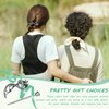 WILLBOND 2 Pcs Celtic Knot Dragon Hairpins - Viking Triangle Hair Clips and Slides in Jewelry Style for Women and Ladies