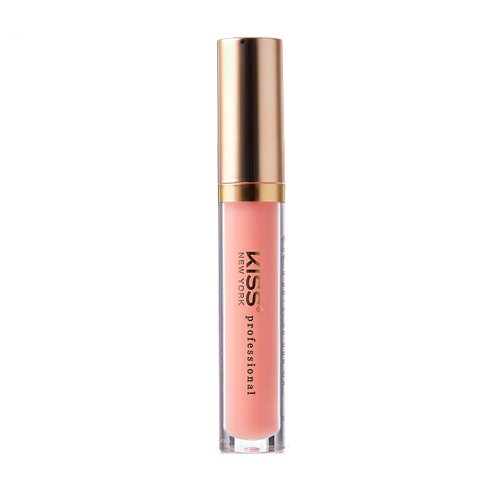 KISS Glam Shine Vita Lip Gloss (1 PACK, Bare Baby)