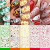 30 Sheets All Holiday Nail Stickers, St. Patrick's Halloween Christmas Valentine's Thanksgiving Day Nail Art Decals Mixed All Season Set, Self-Adhesive Year-Round Manicure Decorations Supplies
