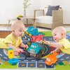 ALASOU Baby Big Trailor Car Toys with Playmat/Storage Bag|1st Birthday Gifts for Toddler Toys Age 1-2|Baby Toys for 1 2 3 Year Old Boy Birthday Gift for 12-18 Month|Stocking Stuffers for Toddlers 1-3