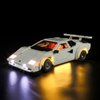 LIGHTAILING Light for Lego-10337 Lamborghini Countach 5000 Quattrovalvole - Led Lighting Kit Compatible with Lego Building Blocks Model - NOT Included The Model Set