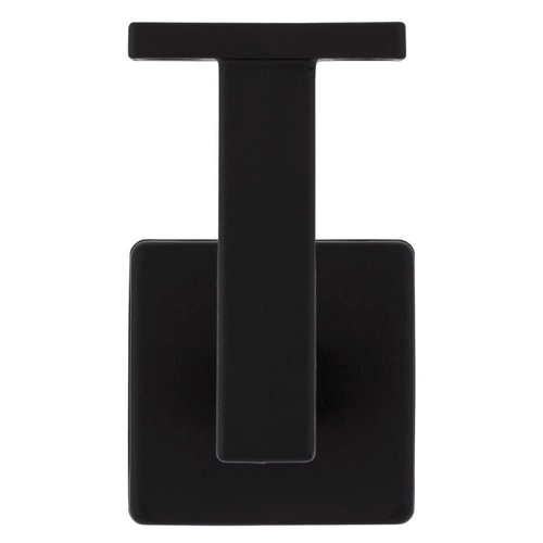 National Hardware N830-524 Reed Handrail Bracket, 1 Count (Pack of 1), Matte Black