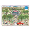 Galison Michael Storrings Apple Pickin' 1000 Piece Puzzle from Galison - 27" x 20" Beautifully Illustrated Puzzle, Thick & Sturdy Pieces, Perfect Activity for Chilly Fall Weather!