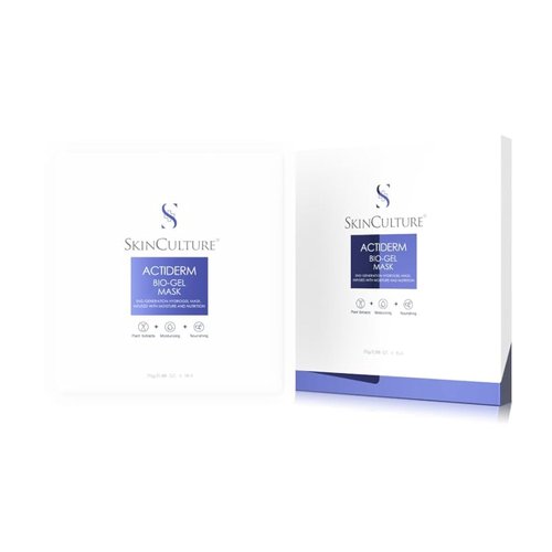 SKINCULTURE Actiderm Bio-Gel Mask 5sheets, Hyaluronic Acid, Collagen, Glycerin