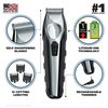 Wahl USA Lithium Ion Total Beard Trimmer for Men with 11 Guide Combs for Easy Trimming, Detailing, & Grooming – Model 9888