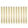 Beaute Galleria Bundle 11 Pieces Single Color 21 Inches Straight Party Highlights Clip In Synthetic Hair Extensions Cosplay Comic Con Halloween Costume (Blonde)