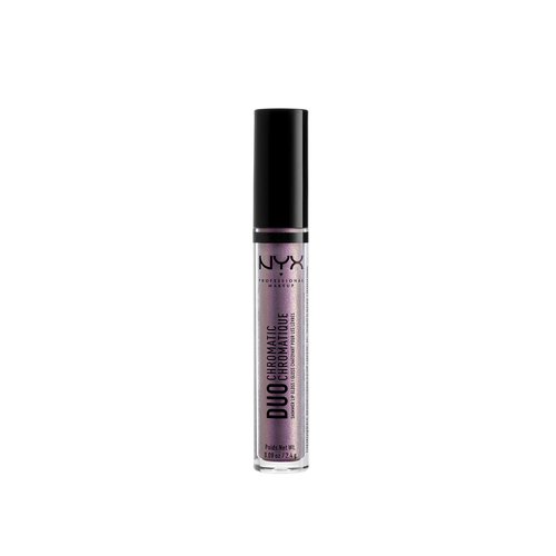 NYX PROFESSIONAL MAKEUP Duo Chromatic Lip Gloss - Gypsy Dream, Lavender With Blue/Gold/Silver Duo Chromatic Pearls