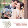 ELANE 38 Pcs Pearl Hair Pins for Wedding Hairstyles, Bridal Hair Accessories, Hair Accessories for Women and Girls