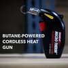 Solder-It Micro Therm Butane Heat Gun (MJ-600) | Flameless Mini Heat Gun with Detachable Heat Deflector | Piezo Electric Ignition and Butane Refill Tank | for Heat Shrink and PVC Bending